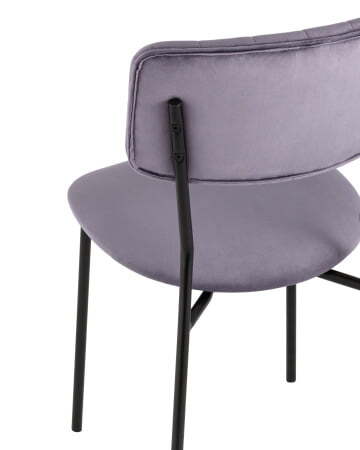 Стул Бандо велюр пыльно-сиреневый (Стул Бандо пыльно-сиреневый)