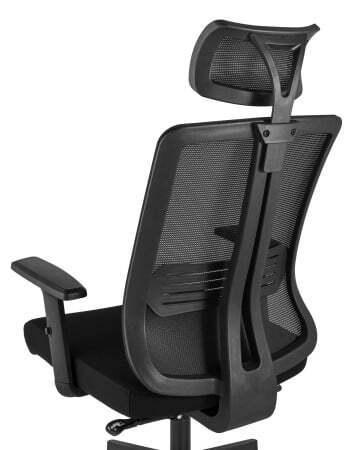 Кресло руководителя TopChairs Post черное (Компьютерное кресло Post черный)