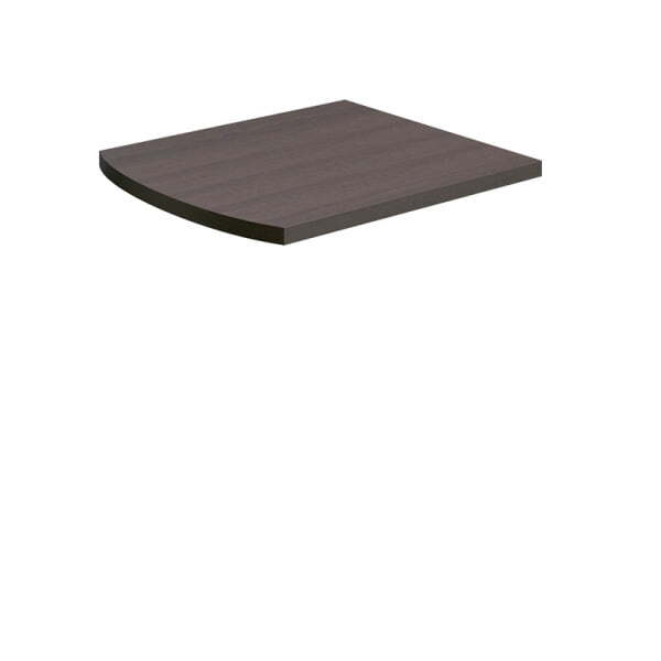 Столешница брифинга без опоры Борн B 303 800x700x36 (Венге)