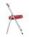 Стул складной ДЖОН металлик, красный (Стул складной Джон красный)