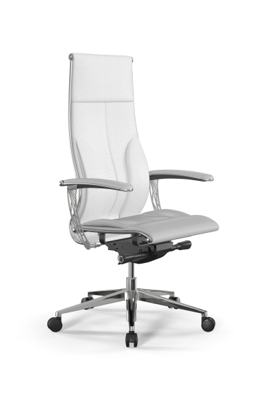 Кресло для руководителя Метта Samurai B1-10U - Infinity /Kc06/Nc06/U0mL-4c3(M26.B32.G25.W03) (Белый)