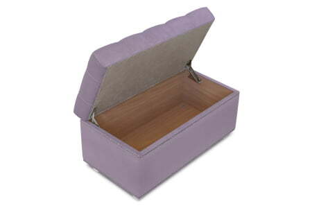 Банкетка Marcele 700 (720x420x450) Пудровый (Пудровый)