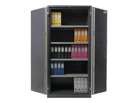 Огнестойкий шкаф VALBERG BM-1993KL (Графит/Светло-серый)