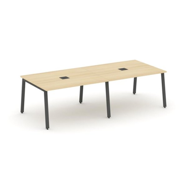 Стол переговорный SN-6A.SPRG-044 (3160х1180х750) (Акация Лорка/Металл Антрацит)