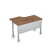 Стол письменный на металлокаркасе прав Стиль 2МК.144 1200x800x750 (ДубСерый)