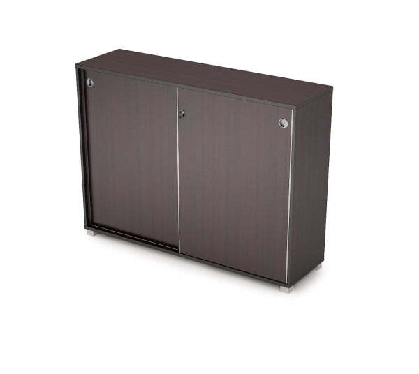 6ШКЗ.019 Шкаф-купе с замком (1637x400x1205) (Венге)