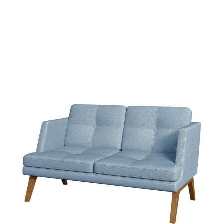 Диван офисный 2-х местный Беверли (Диван 2-местный kiton_11)