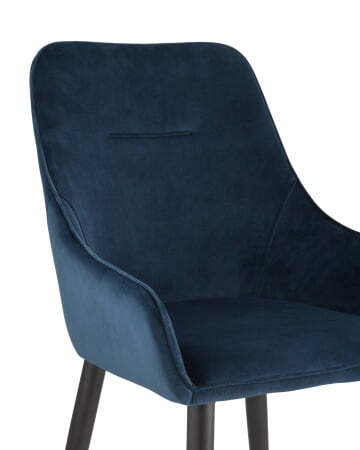 Стул Диана велюр сине-зеленый (Стул Диана сине-зеленый)