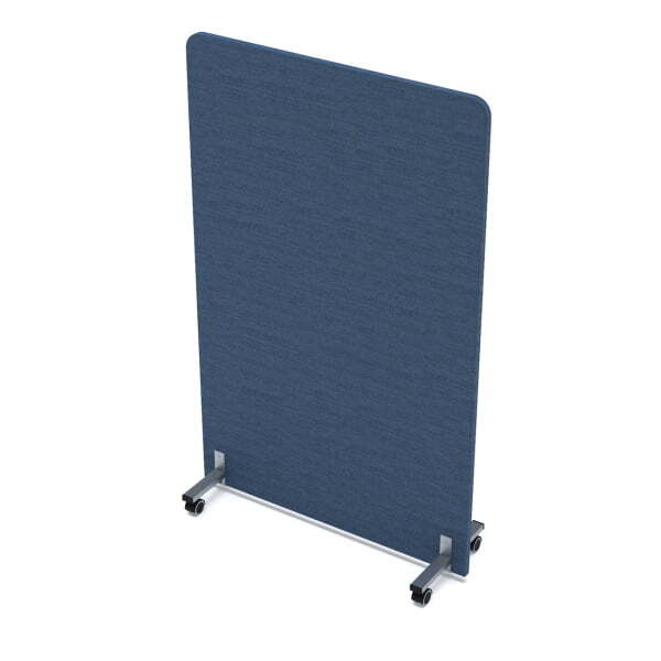 Акустическая мобильная перегородка SOFTOffice 011.МП.1016 1000x377x1600 (Denim)