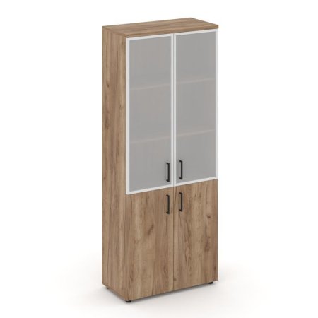 Шкаф высокий широкий SN.STS.E-103 (796х400х1982) (Дуб Табак/Сатин)