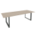 Стол переговорный на О-образном м/к Onix O.MO-PRG-25 2580x980x750 (Дуб Аттик/Белый Металл)