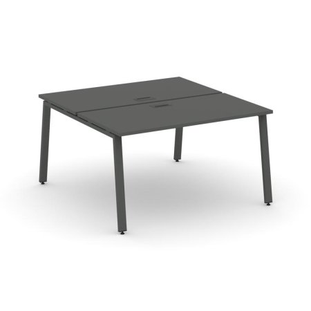 Рабочая станция 2-х сторонняя SN-6A.DRS-001 (980х1232х750) (Антрацит/Металл Антрацит)