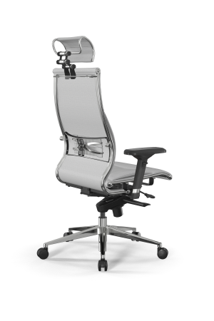 Кресло для руководителя Метта Samurai L2-10D - Infinity /Kc06/Nc06/D04P/H2cL-3D(M06.B32.G11.W03) (Белый)
