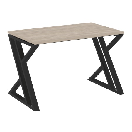 Стол рабочий VR.L-SRZ-2.7 1180x720x750 (Дуб Аттик/Черный металл)