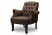 Кресло Boston (800x920x930) Коричневый (Коричневый)