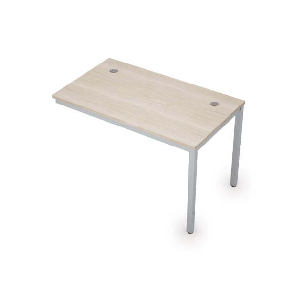 6МБК.178 Линейные бенч-системы, конечный модуль (1200x700x750) (Шамони светлый/Алюминий матовый)