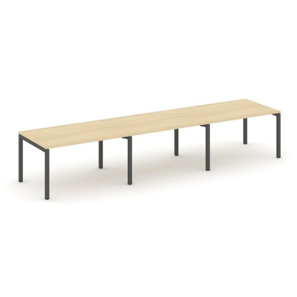 Стол переговорный SN-5P.SPRG-024.3 (4740х980х750) (Акация Лорка/Металл Антрацит)