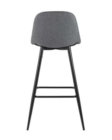 Стул барный Валенсия темно-серый (Стул барный Валенсия темно-серый)