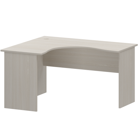 Стол компактный левый Арго А-204.60.ЛВ 1400x1200x760 (Ясень шимо)