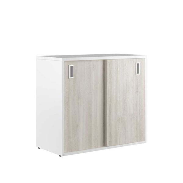 Тумба с раздвижными фасадами Tess TES28434521 (Светлый дуб)