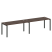 Рабочая станция на 2 раб.места Metal System Style БП.СМ-2.4 3200x720x750 (Дуб Наварра/Серый металл)