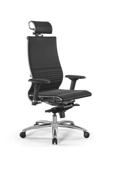 Кресло для руководителя Метта Samurai L2-7D - Infinity /Kc04/Nc04/D04P/H2cL-3D(M06.B31.G04.W03) (Черный)