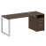 Рабочая станция Metal System Style БО.РС-СТП1.3 1812x720x750 (Дуб Наварра/Серый металл)