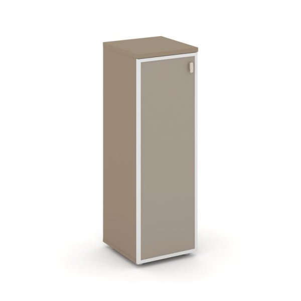 Шкаф средний узкий левый ES.SU-2.4R (L) I (400х420х1207) (Латте/Лакобель umbra)