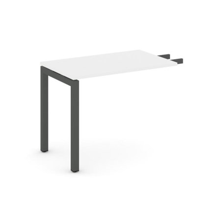 Брифинг-приставка SN-5P.BR-003 (980х600х750) (Белый/Металл Антрацит)