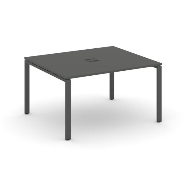 Стол переговорный SN-6P.SPRG-032 (1180х1180х750) (Антрацит/Металл Антрацит)