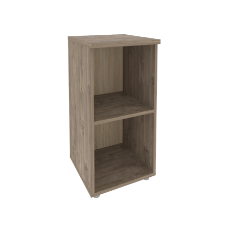 Стеллаж низкий узкий Onix O.SU-3 400x420x823 (Тиквуд Темный)