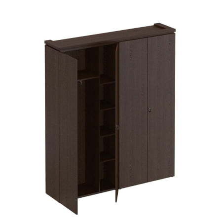 Шкаф комбинированный (для одежды + для документов) Mark МК 363 1800x404x2100 (Дуб валенсия)