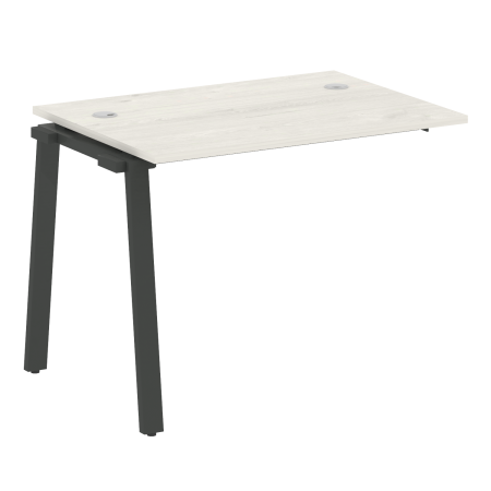 Проходной наборный элемент рабочей станции Metal System Style БА.ПРС-СП-1.1 1000x720x750 (Дуб Наварра/Антрацит металл)