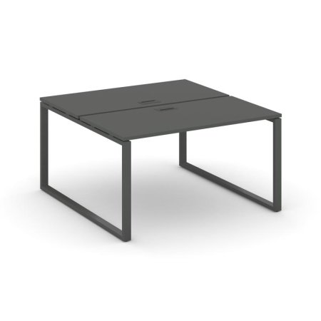 Рабочая станция 2-х сторонняя SN-6O.DRS-021 (980х1632х750) (Антрацит/Металл Антрацит)