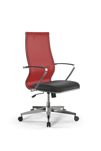 Кресло для руководителя Метта Sit 10 B2-163K - T+Extra /Km00/Wm12/K5cL(M09.B22.G18.W02) (Красный | Черный)