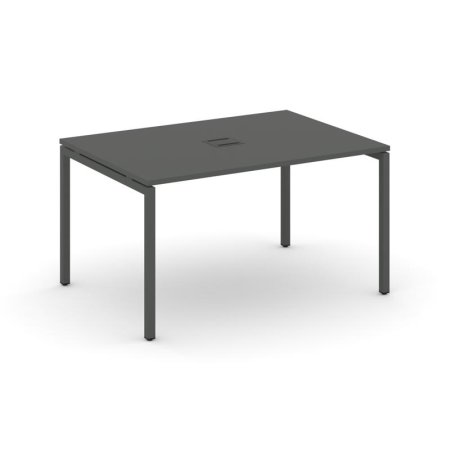 Стол переговорный SN-4P.SPRG-003 (1380х980х750) (Антрацит/Металл Антрацит)