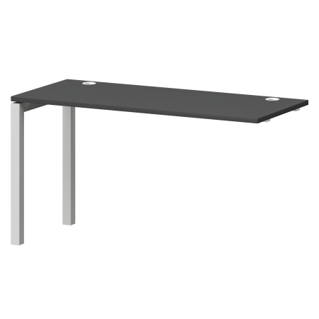 Модуль линейный на металлокаркасе Смарт СМС25-П-10К.60Э.Пр50 1000x600x750 (Графит/Белый)