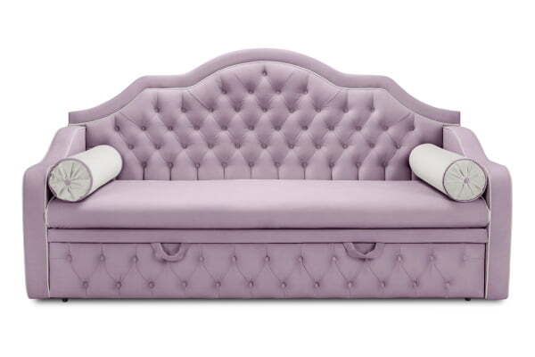 Диван 3-местный Infiniti (2240x1000x1200) Пудровый (Пудровый)