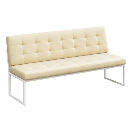 Диван трехместный NLT.D-3 (Oregon 11/Металл Белый)