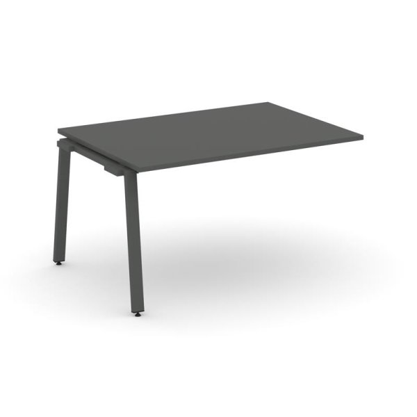 Проходной наборный элемент переговорного стола SN-6A.NSPRG-001.3 (980х980х750) (Антрацит/Металл Антрацит)