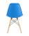 Стул Style DSW циан x4 (Стул Eames циан)