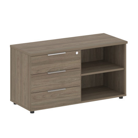 Тумба сервисная Metal System Style Б.ТС-2 1096x450x580 (Вяз Благородный)