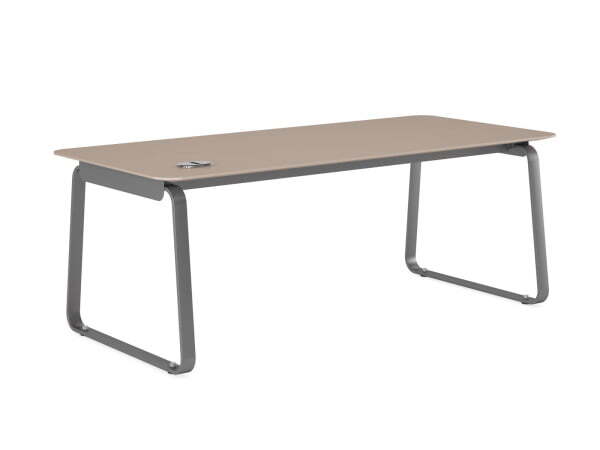 Стол руководителя Genesis JNS101 1600x900x745 (Серый каменьСерый)