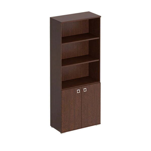 Шкаф для документов полузакрытый Cosmo КС 303 902x442x2210 (Венге виктория)