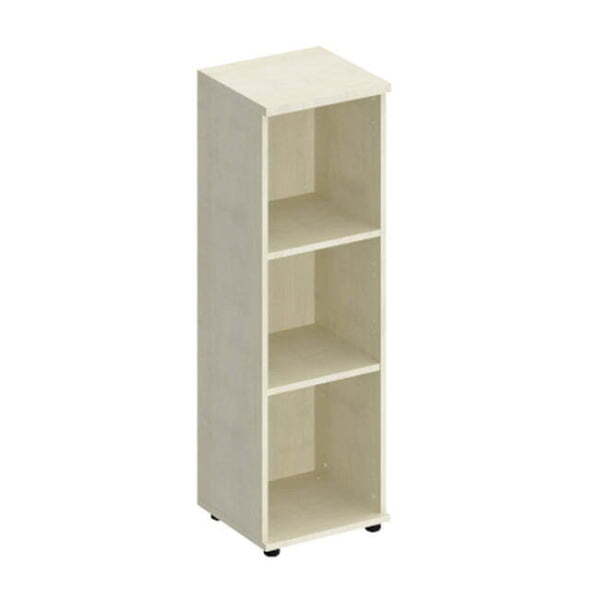 Стеллаж средний узкий Комфорт МП2 К 425 400x380x1230 (Дуб шамони светлый)