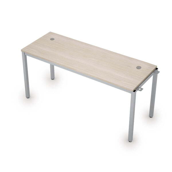 6МБН.164 Линейные бенч-системы, начальный модуль (1600x600x750) (Шамони светлый/Алюминий матовый)