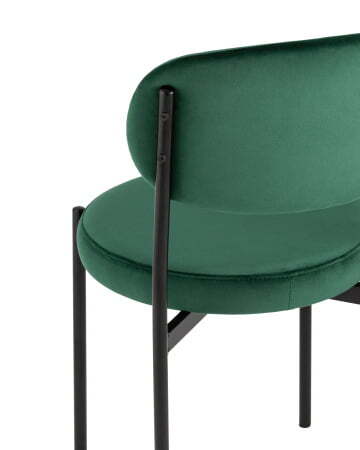 Стул Бриф велюр зелёный (Стул Бриф зеленый)