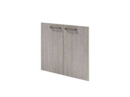 Двери низкие Solution D-010 395x18x717 (Акация Морава/Кашемир)