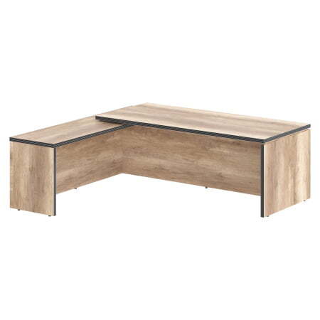 Стол руководителя Torr TСT 2220 L 2200x2000x750 (Дуб Каньон)