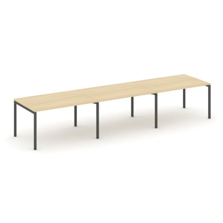 Стол переговорный SN-4P.SPRG-024.3 (4740х980х750) (Акация Лорка/Металл Антрацит)